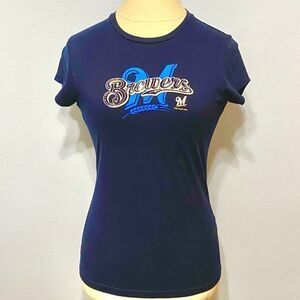 Milwaukee Brewers Rhinestone Tee